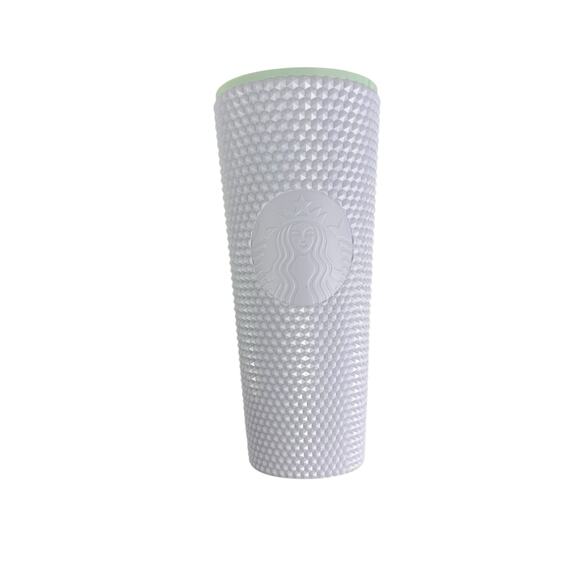 Starbucks Other - Starbucks Spring 2024 Studded Bright Snow White Glossy Venti 24oz Tumbler Cup